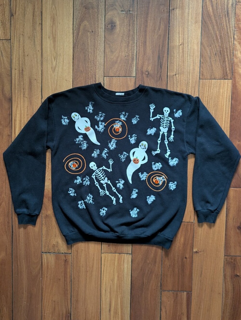 Halloween Vintage Handmade Crewneck (L)
